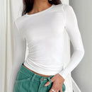 Camiseta Feminina Manga Longa - Slim Fit